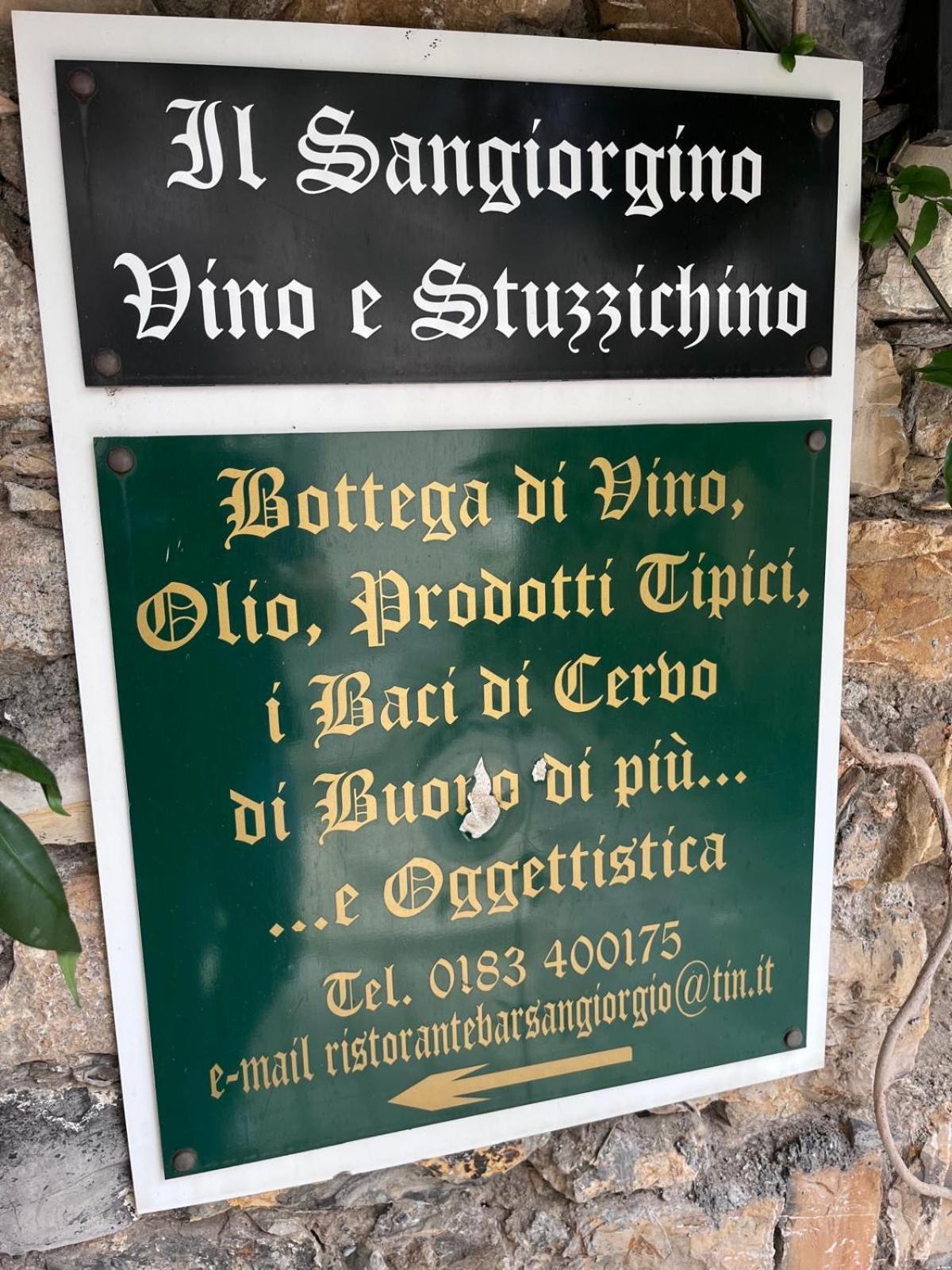 Bed and Breakfast La Finestra Sul Borgo Cervo Exteriér fotografie
